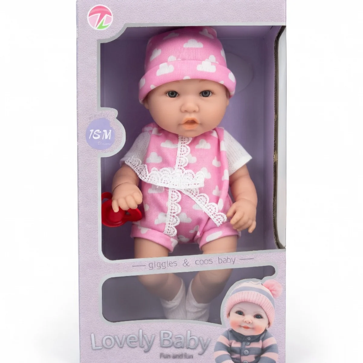 Lovely Baby პატარა თოჯინა (giggles & coos)