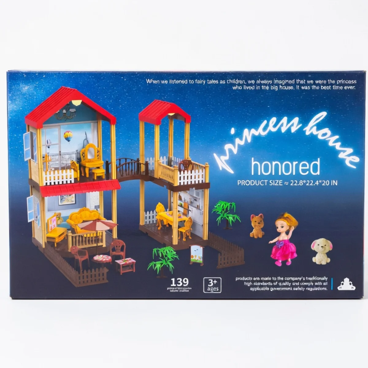 Princess House თოჯინის სახლი — 139-ციანი