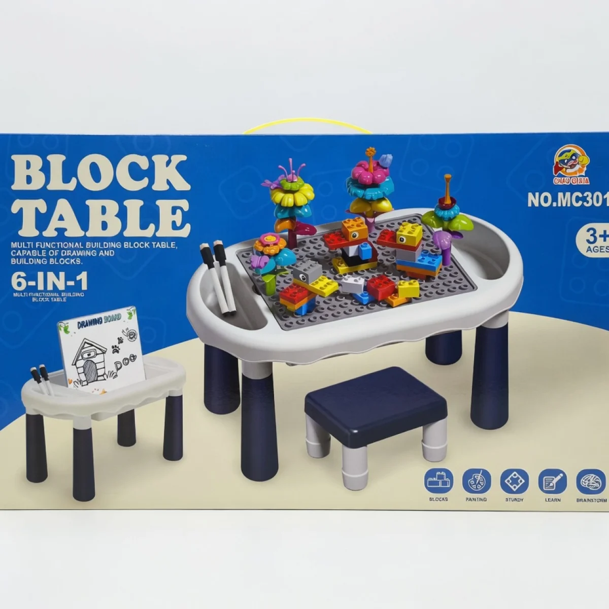 Block Table MC301 – 49 pcs (6-in-1)