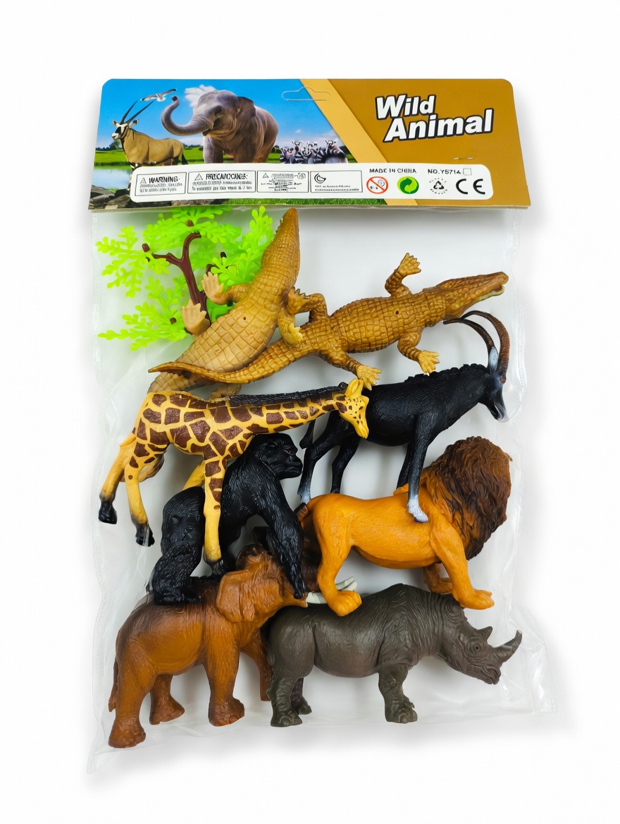 Wild Animal Figure Set