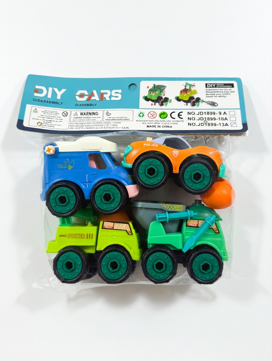 DIY მანქანების ასაწყობი ნაკრები