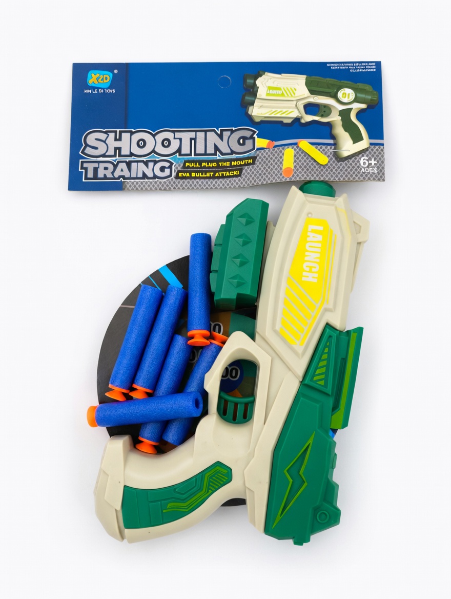 Shooting Train Foam Dart Gun