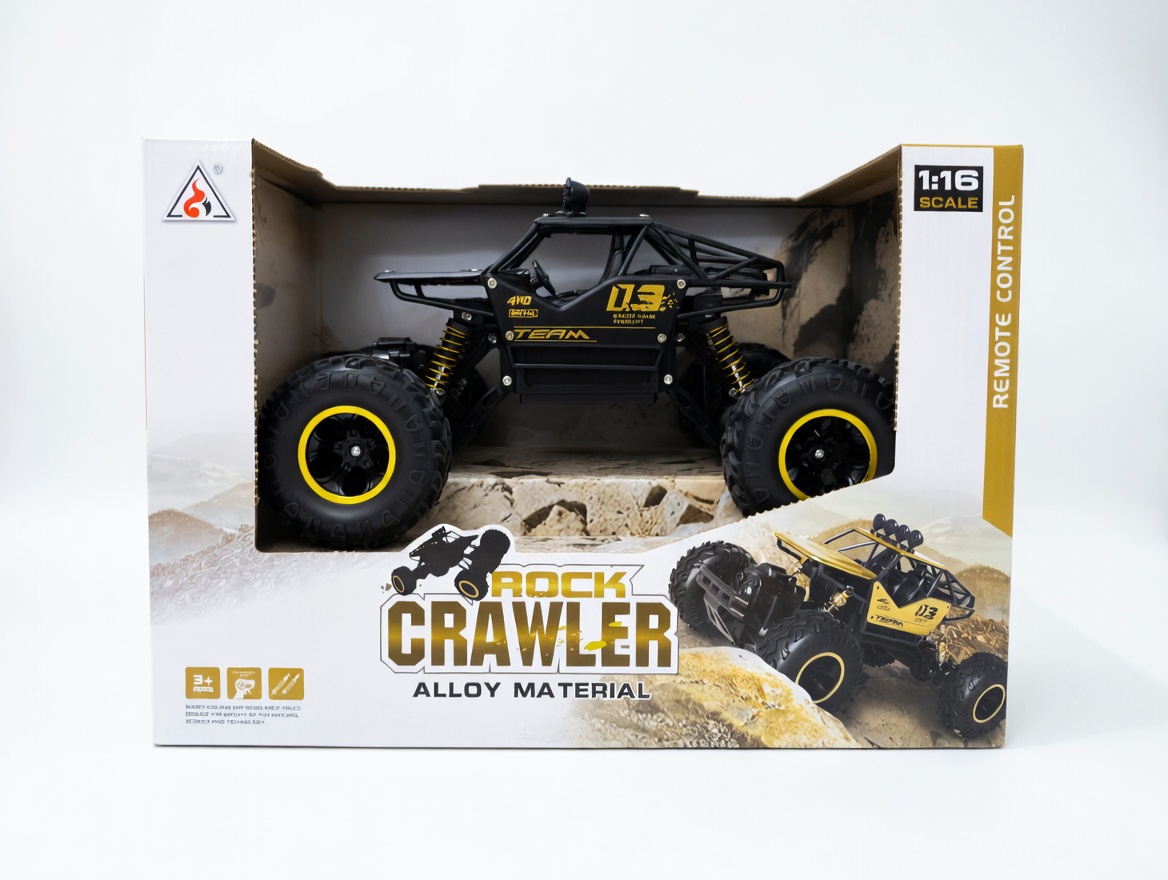 Rock Crawler RC Car Black