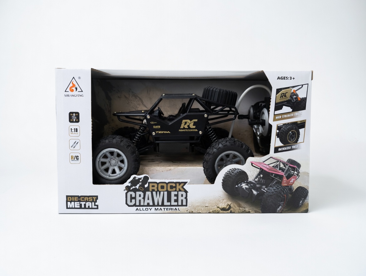 Rock Crawler დისტანციური მანქანა (ფერების ვარიანტი)