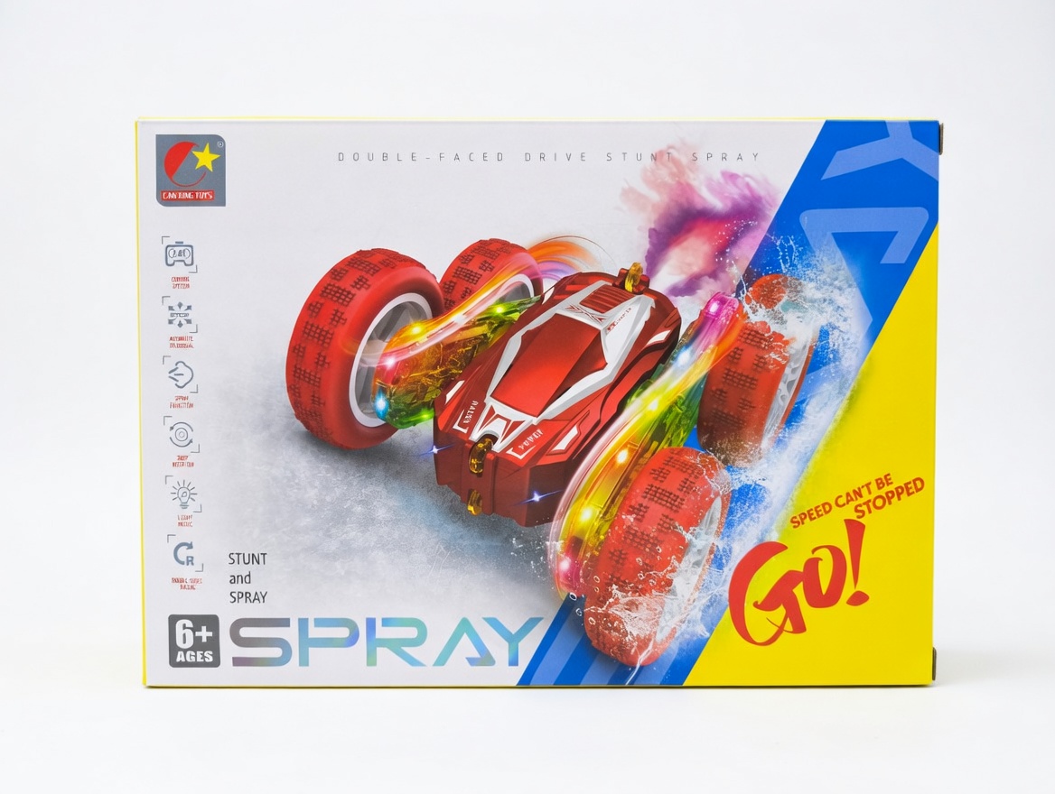 Spray Stunt RC Car (Assorted Colors)