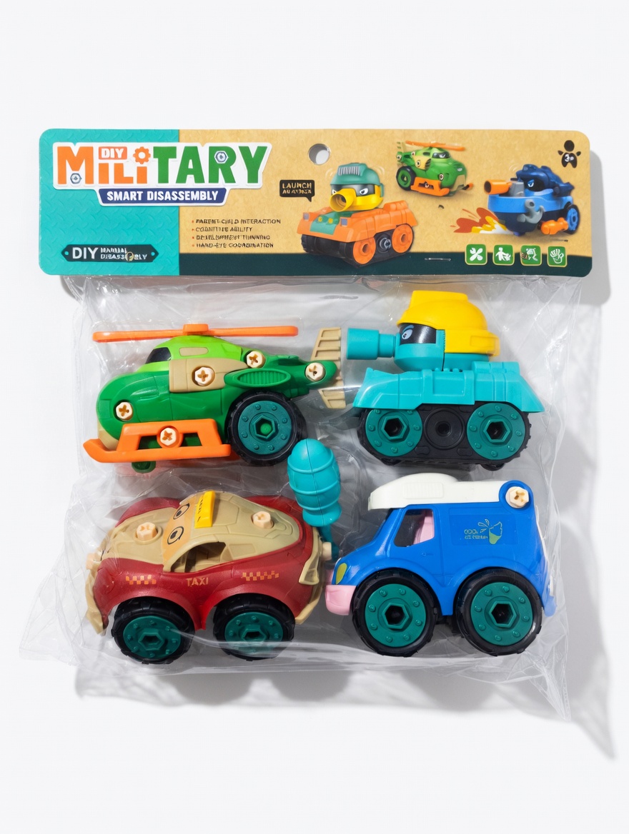 DIY სამხედრო ასაწყობი მანქანების ნაკრები